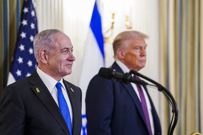 Benyamin Netanyahu  e Donald Trump