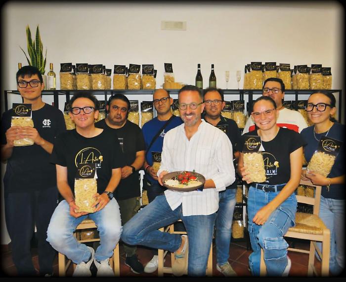 A San Cataldo nasce 'L'Arte dei Primi': pastificio etico e formazione per i ragazzi delle cooperative