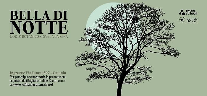 bella di notte orto botanico catania