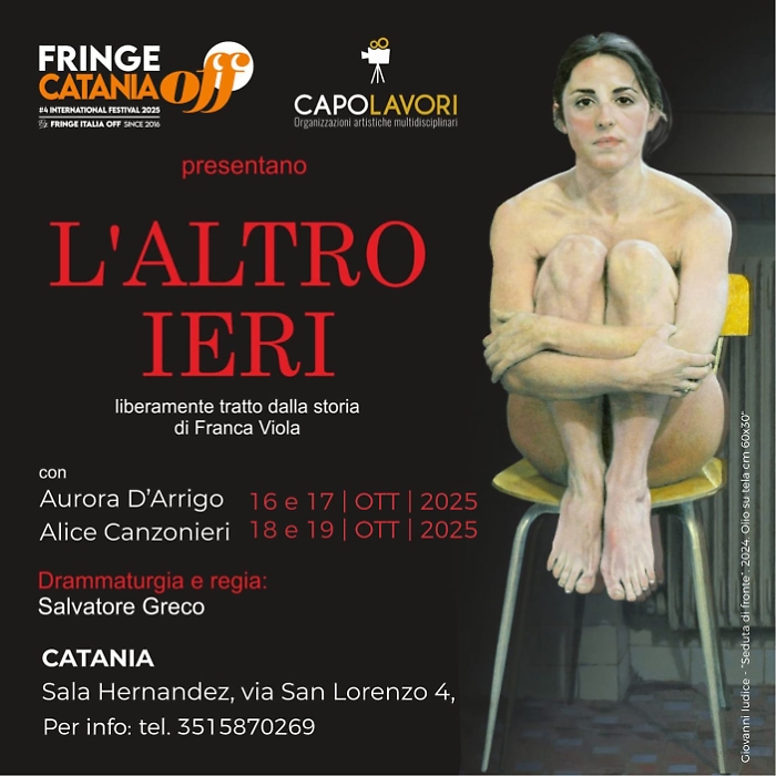 Locandina spettacolo "L'altro ieri"