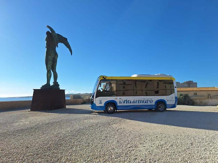 La via del Mare: bus elettrico e bici solari per rendere il Plemmirio accessibile e sostenibile