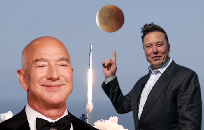 Verso la Luna: la guerra per il contratto Nasa tra i multimiliardari Bezos e Musk