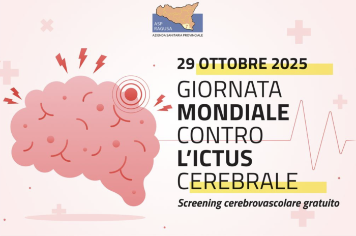 Anche in provincia di Ragusa si celebra la giornata mondiale contro l'ictus cerebrale