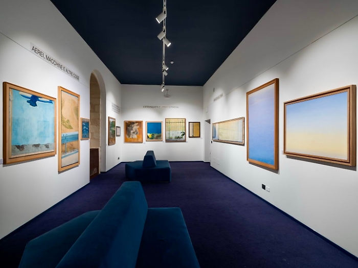 Scicli: visita speciale alla Mostra antologica "Piero Guccione. La ricerca infinita"