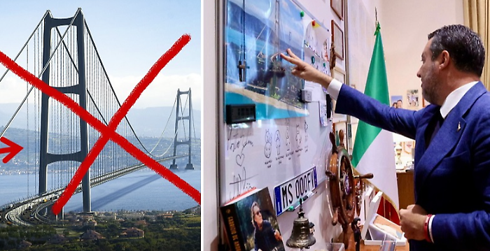 Il no al Ponte, Salvini: &laquo;Non &egrave; uno sgarbo alla Lega ma a tutti gli italiani. Mi aspettavo lo stop&raquo;