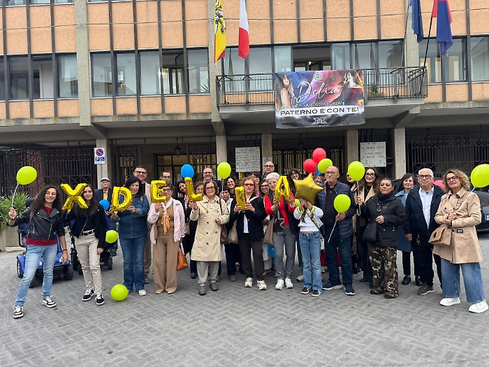 Tutti con Delia, Patern&ograve; a sostegno della cantante che sta conquistando X Factor