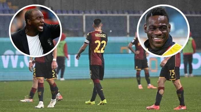 Il Genoa caccia Vieira e Balotelli esulta: &laquo;Dio vede e provvede&raquo;