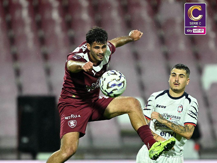 La Salernitana pareggia: il Catania &egrave; primo solitario in vetta alla Serie C