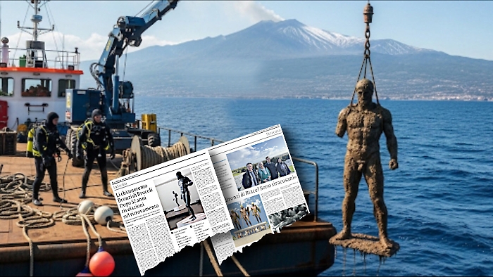 Bronzi di Riace, nuovo studio riapre la pista siciliana (pi&ugrave; volte riportata da La Sicilia):  sono stati per due millenni in fondali differenti 