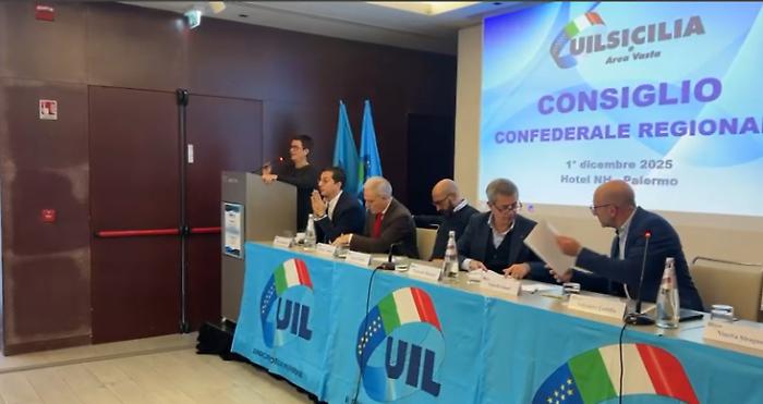 UIL Sicilia: «Dalla Sicilia un appello al Paese, basta emergenze. Servono risposte concrete su lavoro, infrastrutture e diritti»
