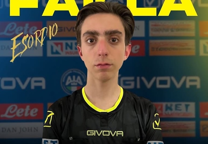 Il record di Giuseppe Failla: a 15 anni arbitro in Seconda Categoria