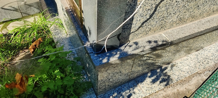 Cimitero Catania: impianto elettrico fatiscente