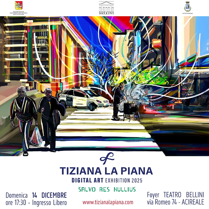 Salvo res nullius: la digital art di Tiziana La Piana nel cuore di Acireale