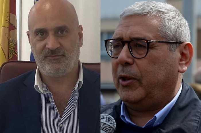 Alessandro Caltagirone e Tot&ograve; Cuffaro 