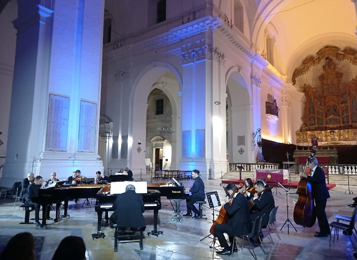 I concerti di Bach per quattro pianoforti a San Nicol&ograve; l'Arena illuminano di sublime Arte la rassegna Musica in Movimento