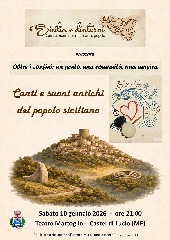 Solidariet&agrave; al posto delle luci: Castel di Lucio dona 4.000 euro a Emergency e regala un concerto