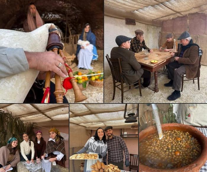 Ultimo giorno del Presepe Vivente di Ciavolo a Marsala : oggi arriva il saluto dei Re Magi