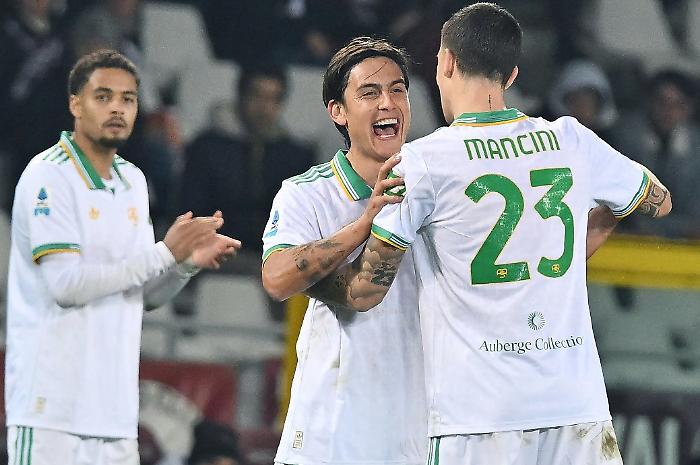 La classe di Dybala, la potenza di Malen: la Roma "mata" il Toro e vola da sola al quarto posto  