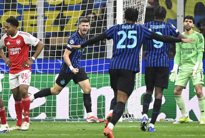 Arsenal "stellare", l'Inter lotta ma si deve arrendere