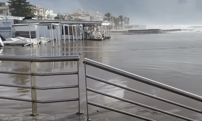 Gravi danni anche al Lido Azzurro di Marina di Ragusa dopo il passaggio di Harry