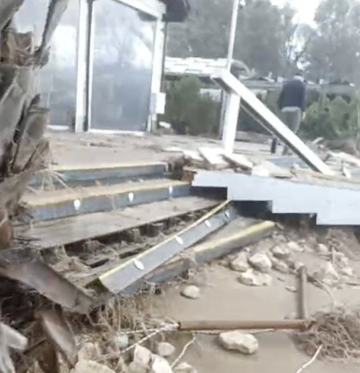 Sampieri, distrutto lo chalet Pata Pata. In un video di 3 minuti tutti i danni causati da Harry