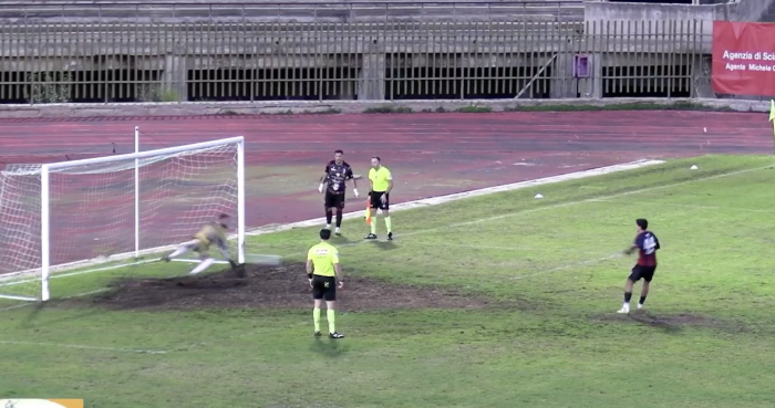 L'errore di Fravola dal dischetto costa caro al Modica calcio