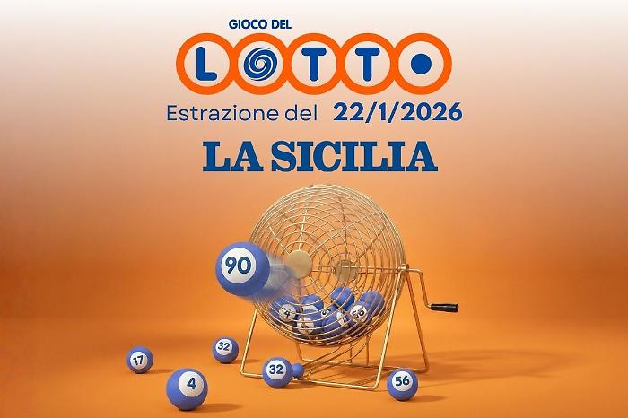 Lotto, 10eLotto e Superenalotto: le estrazioni e le quote del 22 gennaio 2026