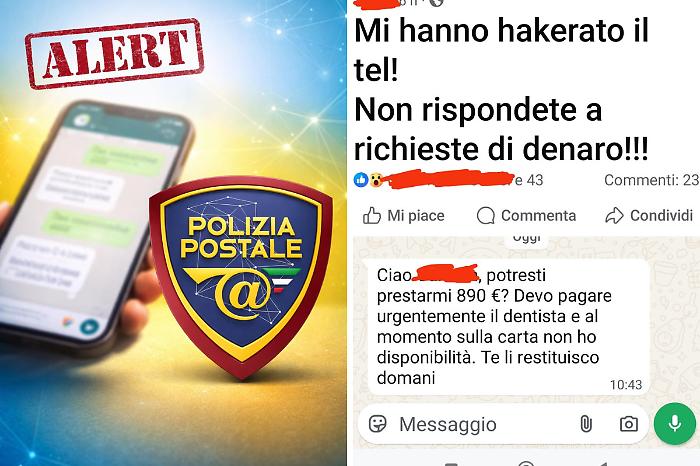 &laquo;Mi presti i soldi per il dentista?&raquo;: ma il messaggio social &egrave; una truffa