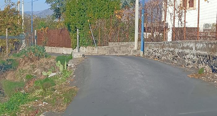 Pedara: via Giovanni Grasso