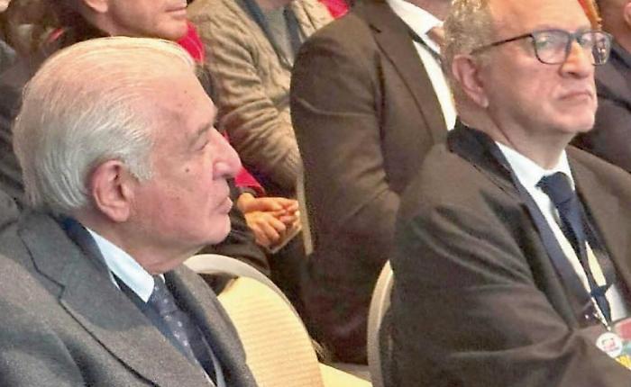 Marcello Dell'Utri al convegno per S&igrave; al referendum: &laquo;Ma quando mai, era il mio gemello&raquo;