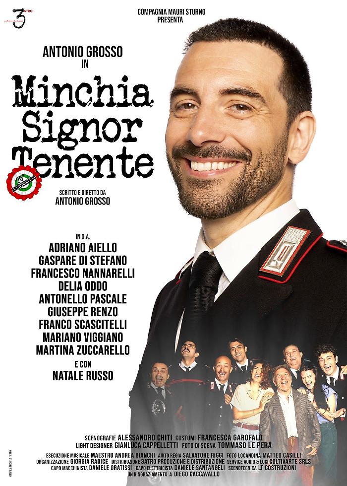 Ritorno in scena a Montalbano Elicona: 'Minchia Signor Tenente' inaugura la stagione al teatro Domenico Popolo
