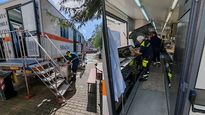 Il cuore della provincia di Siracusa per gli sfollati di Niscemi