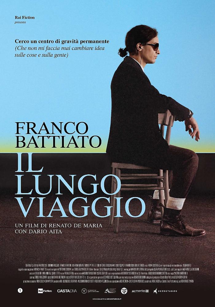 Locandina film: "Franco Battiato - Il lungo viaggio"