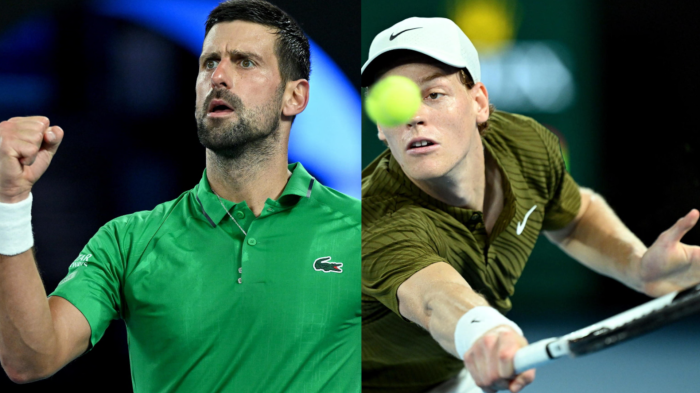 Sinner battuto da Djokovic al quinto set: per l'italiano sfuma la finale degli Australian Open