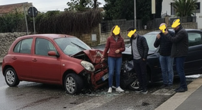Ragusa, scontro tra due auto in via Colleoni. I residenti: "Da anni chiediamo dissuasori di velocit&agrave;"