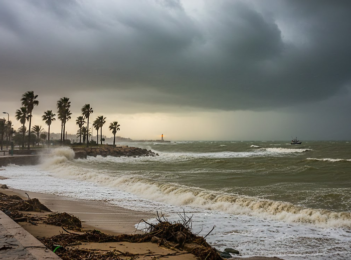 Piogge e venti di scirocco  in Italia: 20&deg;C al sud e fiocchi a quote basse al nord
