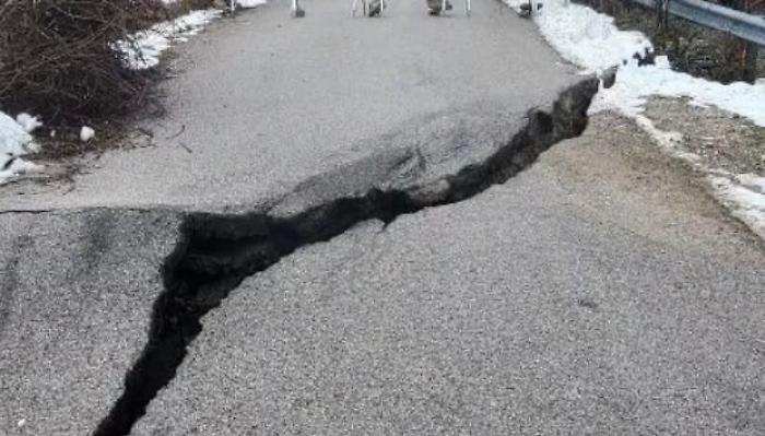 Nuova frana sulle Madonie, interrotta una provinciale: Polizzi Generosa isolata e accesso a Piano Battaglia a rischio