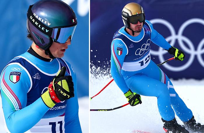 Franzoni e Paris in zona podio a Bormio: von Allmen al comando nella discesa libera di Milano Cortina