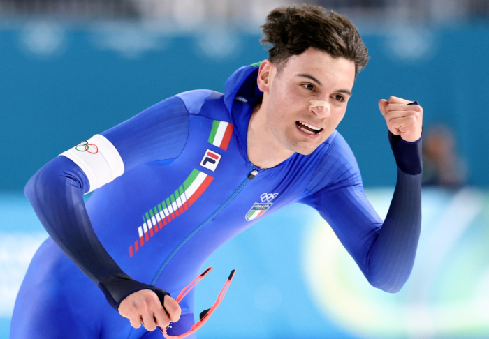 Esordio da sogno: Riccardo Lorello &egrave; bronzo olimpico nei 5.000 metri di pattinaggio
