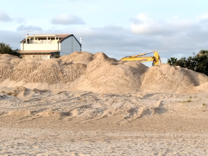 Scicli, dune costiere decisive contro il ciclone Harry