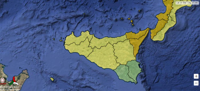 Maltempo, allerta arancione a Messina e Catania: forte vento e mareggiate. Domani previsto un miglioramento