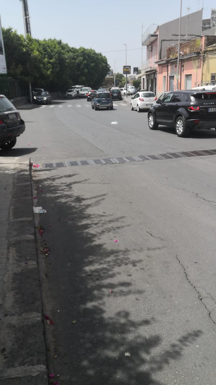 Segnaletica stradale mancante