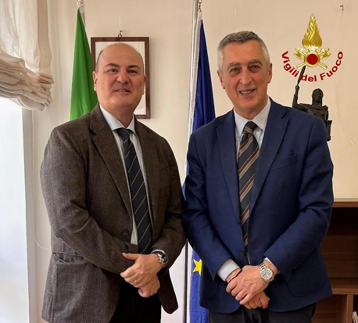 Vigili del fuoco di Messina, si insedia il nuovo comandante Michele Burgio