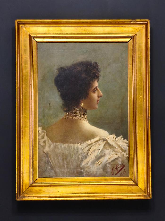 Amatissima Franca: il dipinto ritrovato che svela il volto della Belle &Eacute;poque