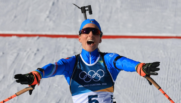 Vittozzi &egrave; prima nell'inseguimento ad Anterselva: l'Italia conquista il primo oro nel biathlon a queste Olimpiadi