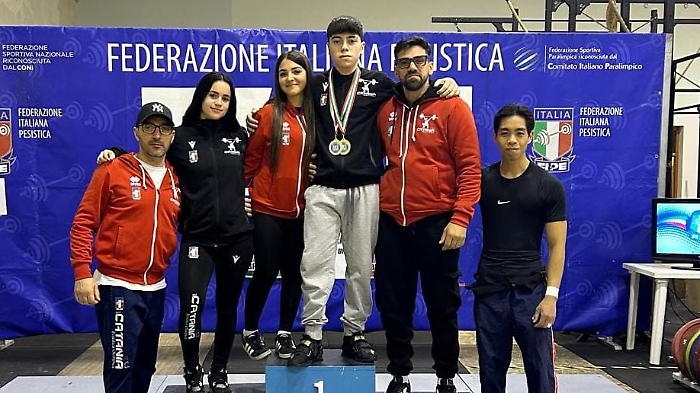 Sollevamento pesi: 16 talenti siciliani hanno staccato il "pass" per i tricolori Under 17