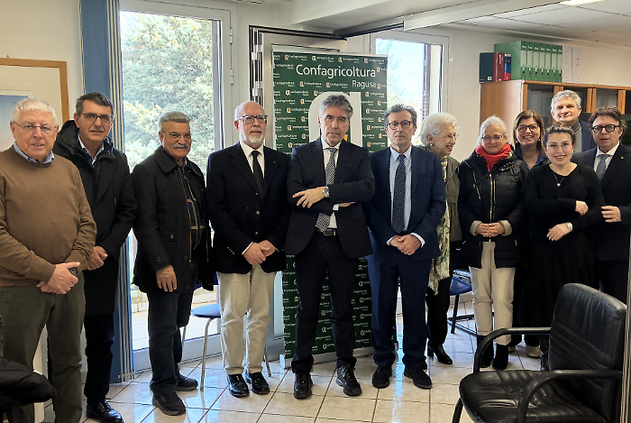 Ragusa, il nuovo questore Fazzino a confronto con Confagricoltura sui temi della legalit&agrave;