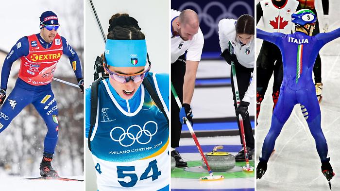 Olimpiadi invernali, tutti gli azzurri in gara oggi 18 febbraio: speranze da biathlon, sci di fondo e short track