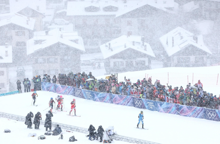 Neve fitta sullo Stelvio: Murada domina e va in semifinale, De Silvestro ripescata