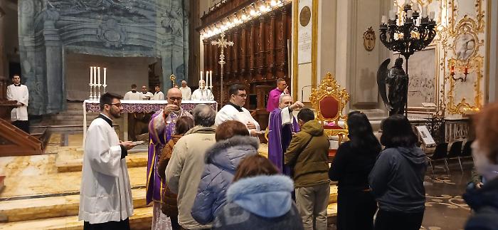 Ragusa, celebrato in cattedrale il Mercoled&igrave; delle ceneri